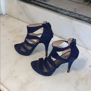 Navy blue heels